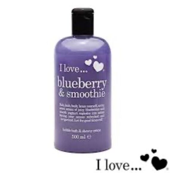 I LOVE ... - 🎉HP🎉NWT Blueberry & Smoothie Bubble Bath & Shower Gel. 16.9 fl. oz. - Picture 10 of 16